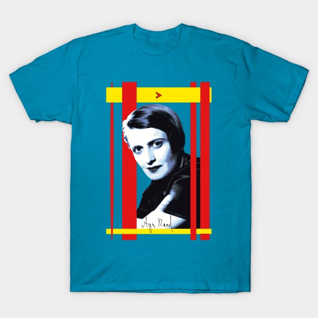 Ayn Rand T-Shirt by Exile Kings 